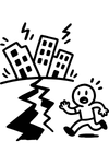 Ilustração sobre terremotos no Chile